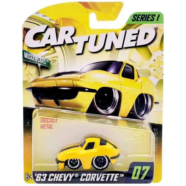 CarTuned '63 Chevy Corvette Diecast Car