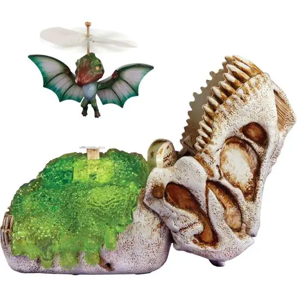 GrossMos! Flying Dino Interactive Playset [GREEN Dinosaur]