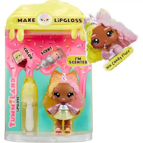 Yummiland Make Lipgloss Nia Candy Fluff Doll [Scented!]