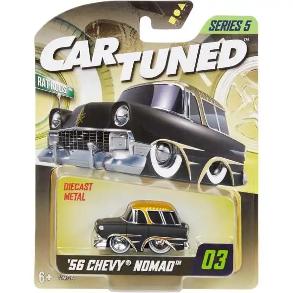 CarTuned Rat Rods Series 5 '56 Chevy Nomad Diecast Car #03