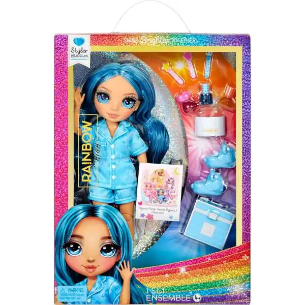 Rainbow High Amaya (Rainbow) with Slime Kit & Pet - Rainbow 11” Shimmer  Doll with DIY Sparkle Slime, Magical Yeti Pet and Fashion Accessories