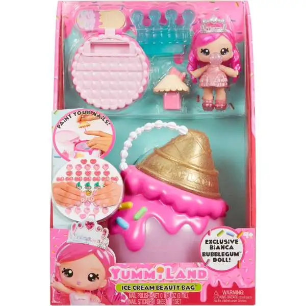 Yummiland Cupcake Beauty Bag Playset [Bianca Bubbglegum Doll!]