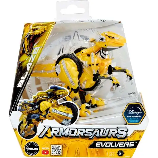 Disney Armorsaurs Evolvers Blaze Transforming Vehicle [Digital Roblox Item Included!]