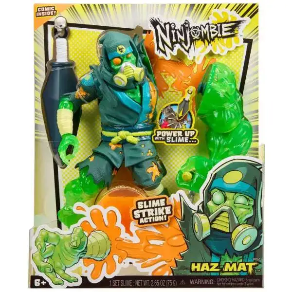 Ninjombie Haz Mat Action Figure [Slime Strike Action!]
