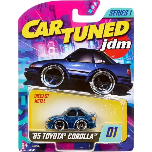 CarTuned JDM Series 1 '85 Toyota Corolla Diecast Car #01