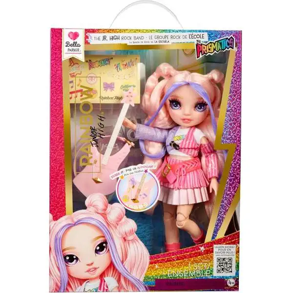 Rainbow High Junior High The Prismatics Bella Parker Doll MGA