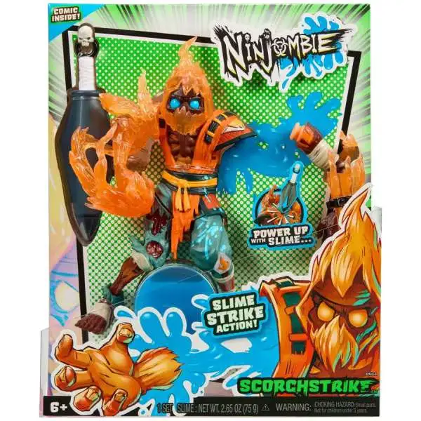 Ninjombie Scorchtrike Action Figure [Slime Strike Action!]