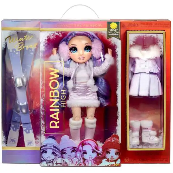 Rainbow High Winter Break Violet Willow Doll