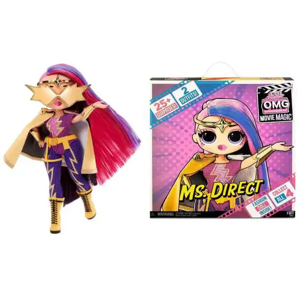 LOL Surprise OMG Movie Magic Ms. Direct Fashion Doll [Damaged Package]