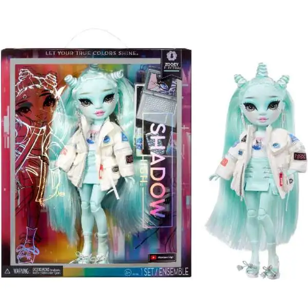 Rainbow High Shadow High Zooey Electra Fashion Doll