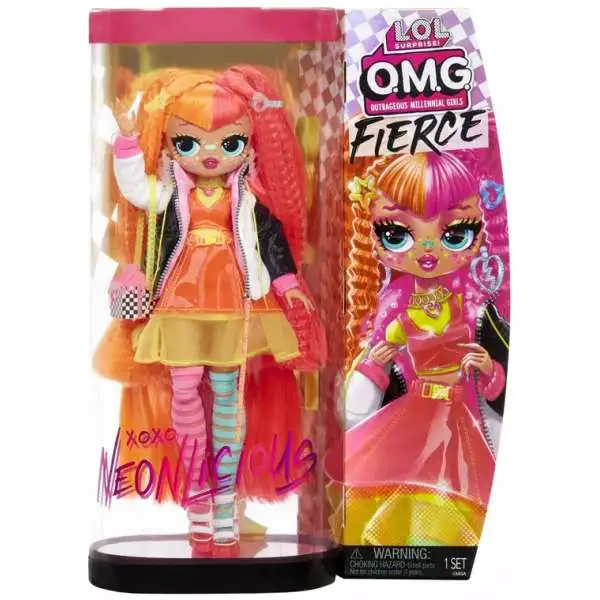 LOL Surprise OMG Fierce Neon Licious Fashion Doll MGA