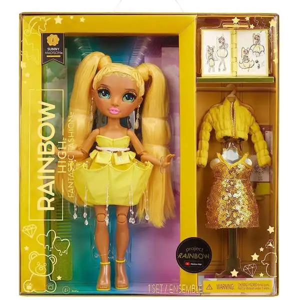 Rainbow High Fantastic Fashion Sunny Madison Fashion Doll