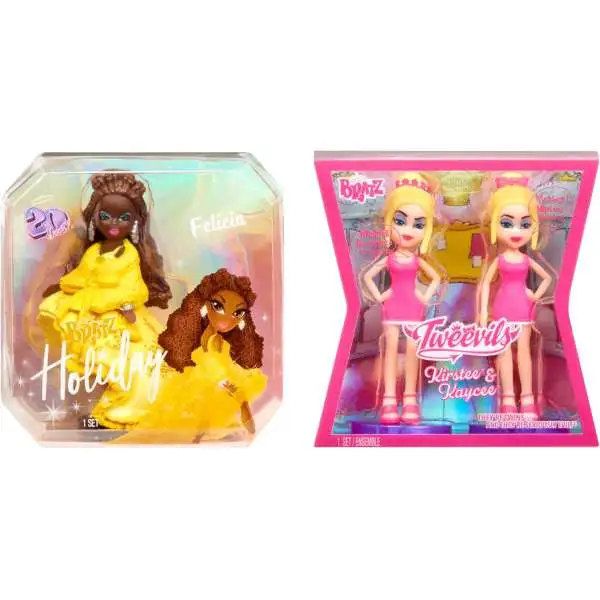 Bratz Miniverse Holiday Felicia and Tweevils Mini Figure 2-Pack