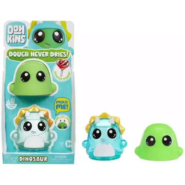 DohKins Dinosaur 4.5 Oz Character Pack [Green]