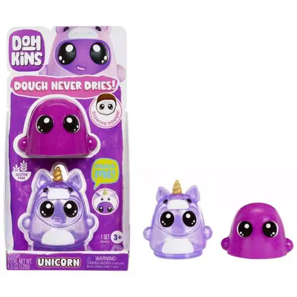 DohKins Unicorn 4.5 Oz Character Pack [Purple]