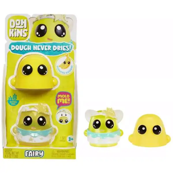 DohKins Fairy 4.5 Oz Character Pack [Yellow]