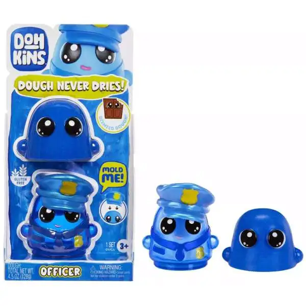 DohKins Officer 4.5 Oz Character Pack [Blue]