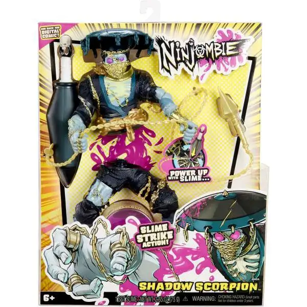 Ninjombie Shadow Scorpion Action Figure [Slime Strike Action!]