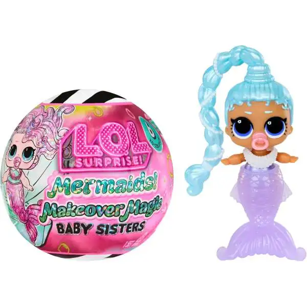 LOL Surprise Mermaids! Makeover Magic Baby Sister Mystery Pack