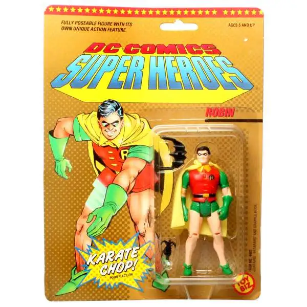 Batman DC Comics Super Heroes Karate Chop Robin Action Figure