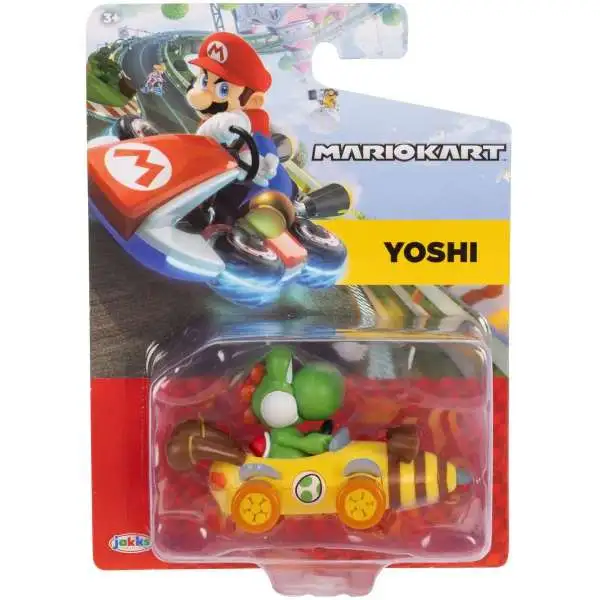 World of Nintendo Mario Kart 8 Tape Racer Yoshi Vehicle [Bumble V]