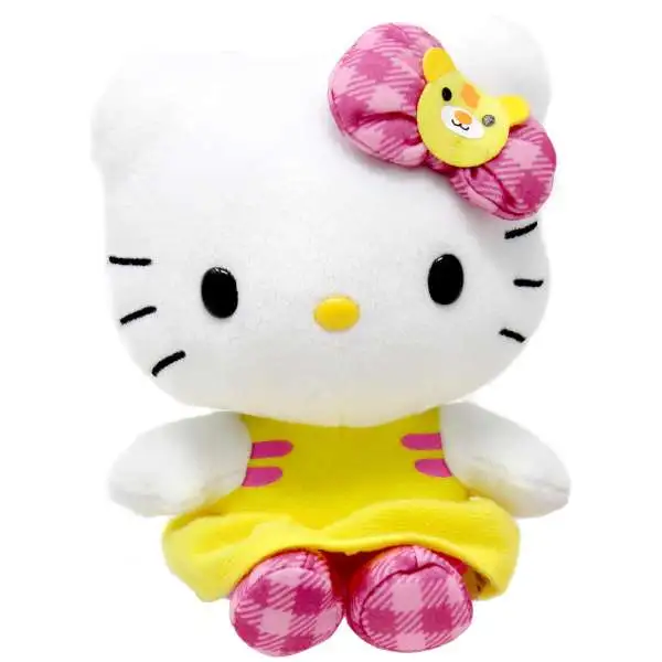Sanrio Hello Kitty 5-Inch Plush [Yellow Dress]