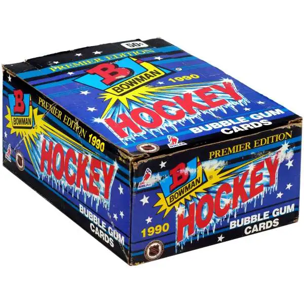 NHL Topps 1990 Bowman Hockey Premier Edition Trading Card Wax Box [36 Packs]