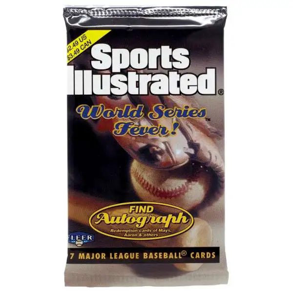 MLB Sports Illustrated 1997 World Series Fever Baseball Trading Card Pack [7 Cards]