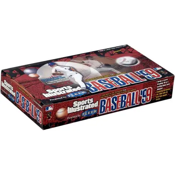 MLB Fleer 1999 Sports Illustrated Baseball Trading Card HOBBY Box [24 Packs]