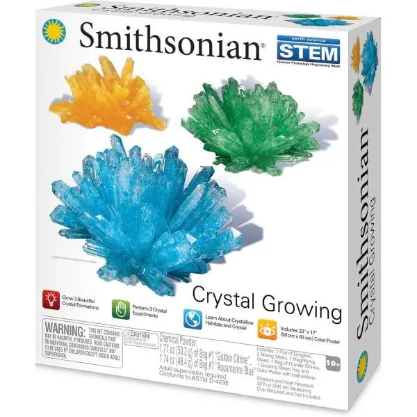 Smithsonian Crystal Growing Kit