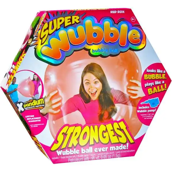 Super Wubble Bubble Ball Red Rox