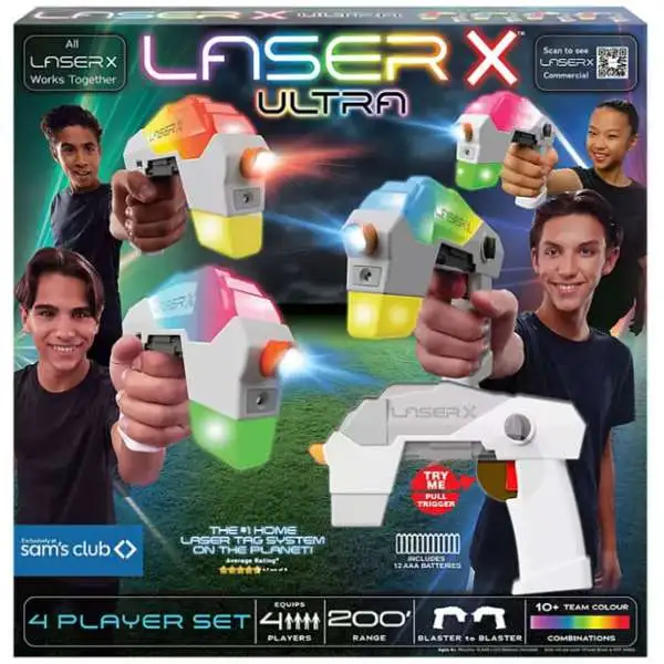 Laser X Ultra Exclusive 4-Player Set