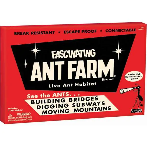 Uncle Milton Fascinating Ant Farm [Damaged Package]