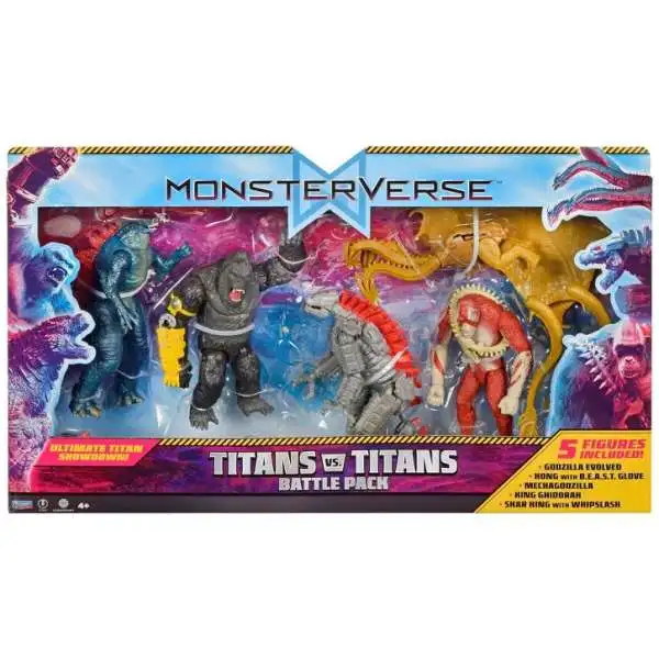 Godzilla King of the Monsters Monsterverse Titans vs. Titans