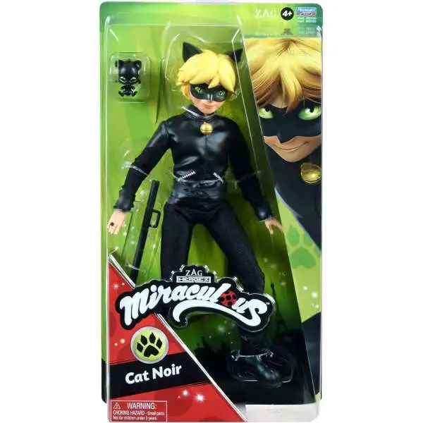 Miraculous Zag Heroez Cat Noir 11-Inch Fashion Doll