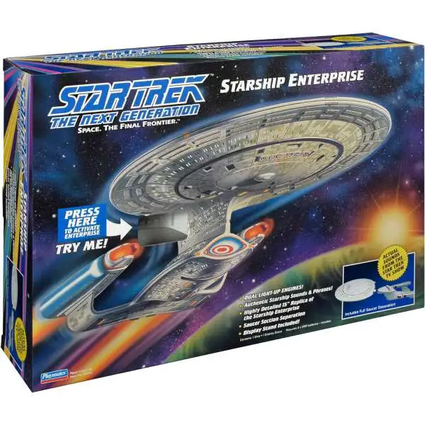 Star Trek The Next Generation Enterprise 18-Inch Electronic Starship Replica