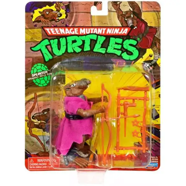 Teenage Mutant Ninja Turtles TMNT 1987 Retro Splinter Action Figure [Version 2]