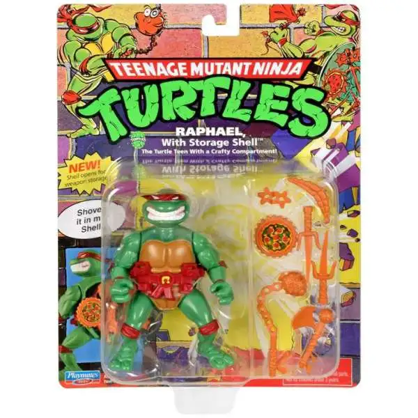 Teenage Mutant Ninja Turtles Classics Raphael Action Figure [with Storage Shell]