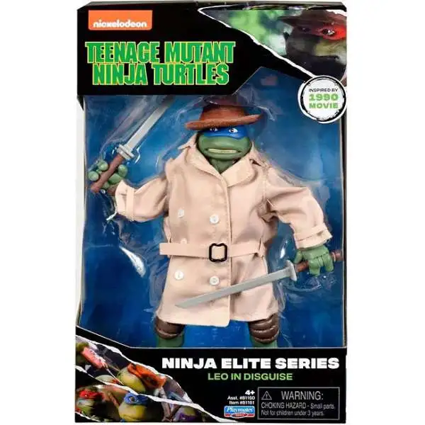 Teenage Mutant Ninja Turtles Ninja Elite Series Leo in Disguise Action Figure