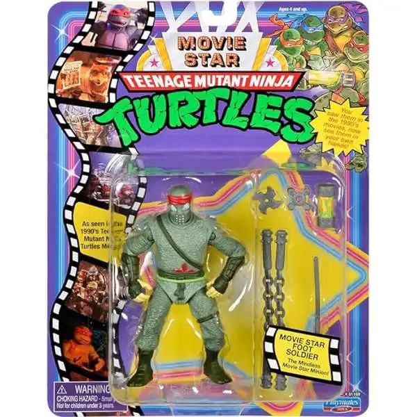 Teenage Mutant Ninja Turtles Secret of the Ooze Movie Star Villains Foot Soldier Action Figure