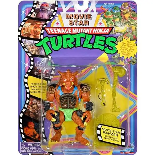Teenage Mutant Ninja Turtles Secret of the Ooze Movie Star Villains Rahzar Action Figure