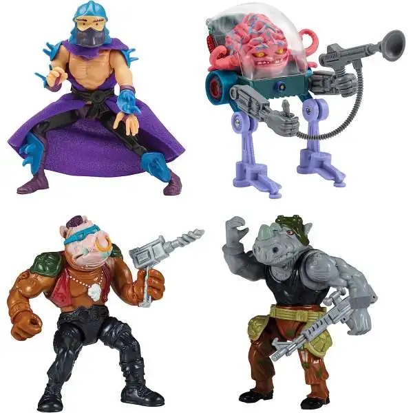 Teenage Mutant Ninja Turtles TMNT 1987 Retro Classic Mutant 4