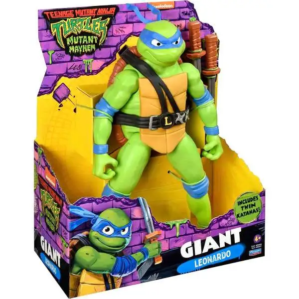 Teenage Mutant Ninja Turtles Mutant Mayhem Leonardo Giant Action Figure