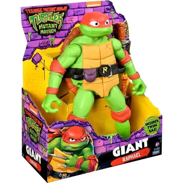 Teenage Mutant Ninja Turtles Nickelodeon Raphael 4 Action Figure Playmates  - ToyWiz