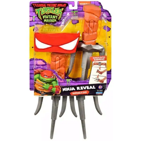 Teenage Mutant Ninja Turtles Mutant Mayhem Ninja Reveal Raphael's Sais