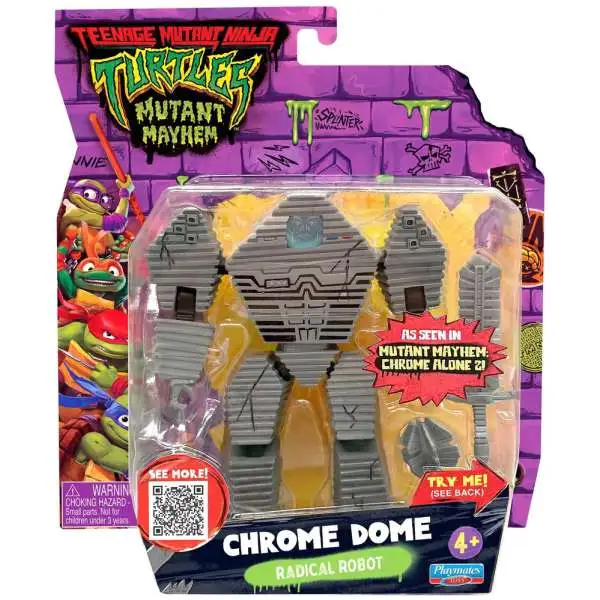 Teenage Mutant Ninja Turtles Mutant Mayhem Chrome Dome Action Figure [Radical Robot]