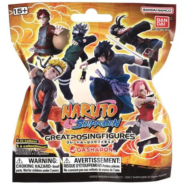 Naruto Gashapon Great Posing Figures Mystery Pack