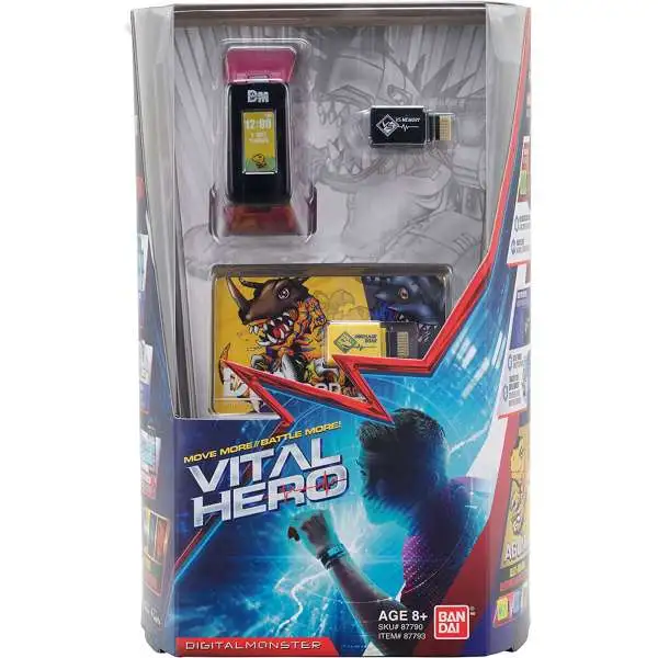 Digimon Vital Hero RED Vital Bracelet [Dinosaur Roar]