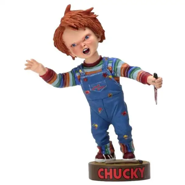NECA Child's Play Chucky with Knife Head Knocker [Damaged Package]