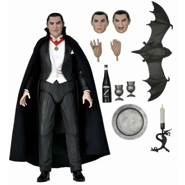 NECA Universal Monsters Dracula Action Figure [Ultimate Version, Transylvania, Full Color]